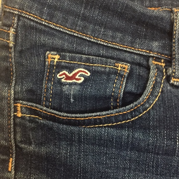 Hollister Social stretch denim shorts - Size 5 - Picture 6 of 6